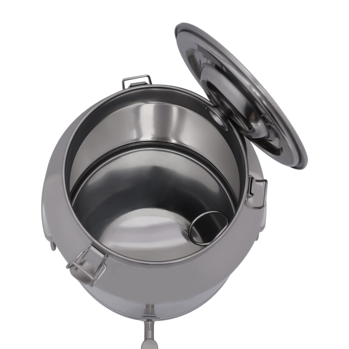 304 Stainless Steel 28L Sealed Lid Faucet Milk Can E15907