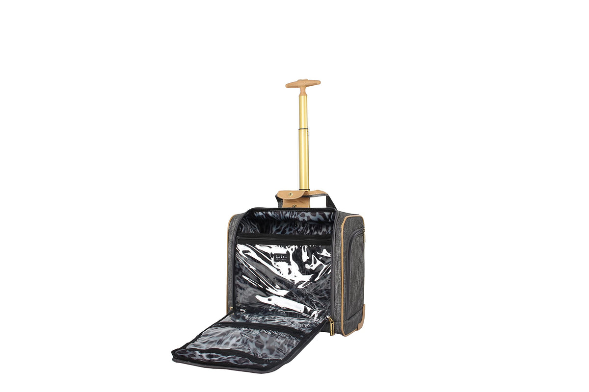 Lightweight 15 Inch Underseat Luggage with Spinner Wheels H71520