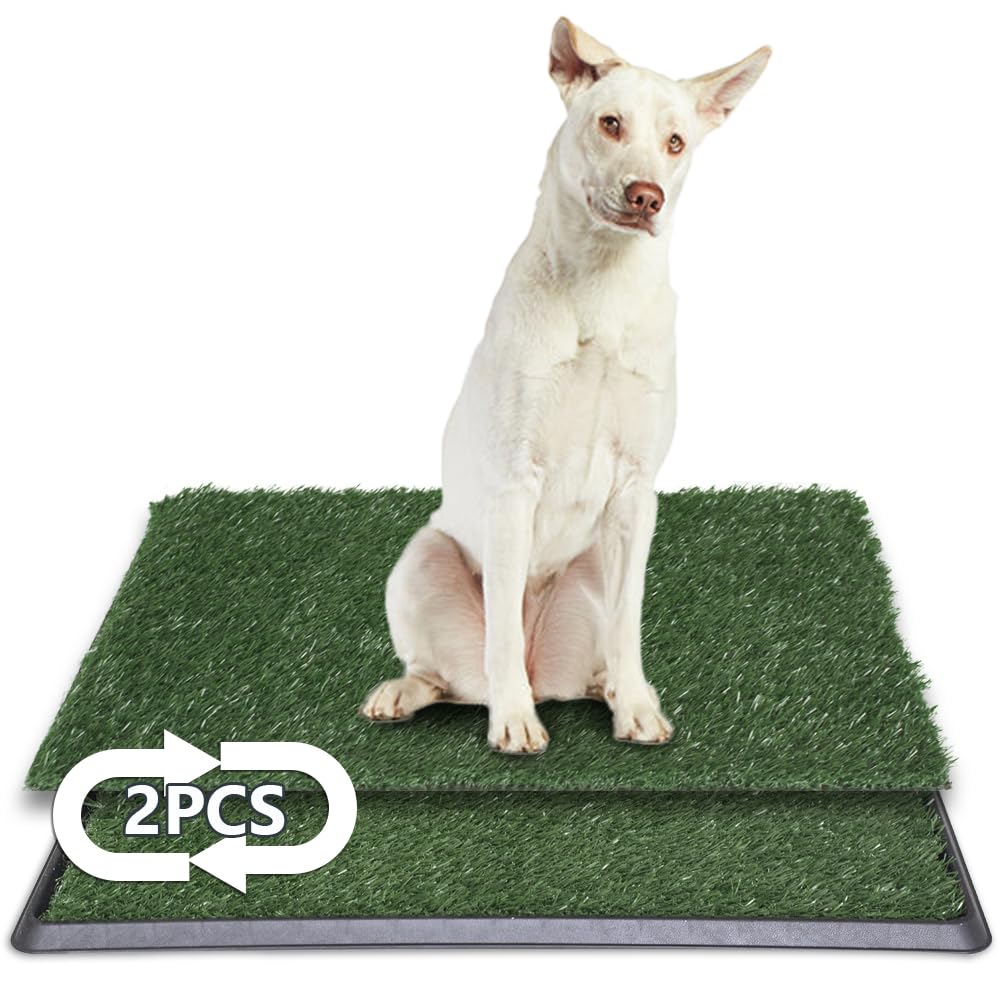 Dog Grass Pad with Tray 20x30 Inch K32330