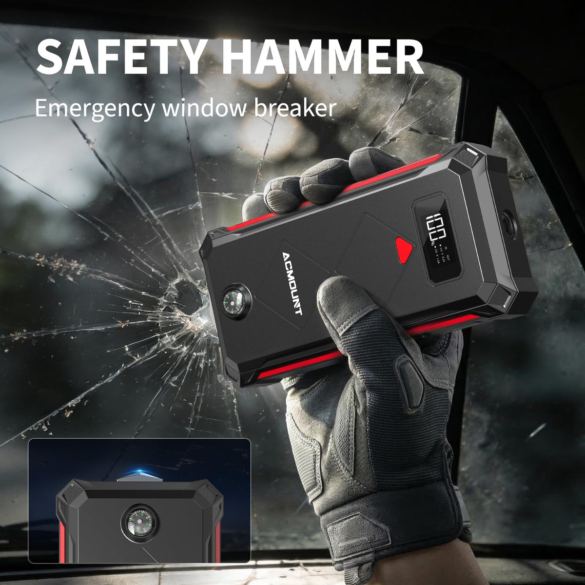5000A Car Battery Jump Starter U64354