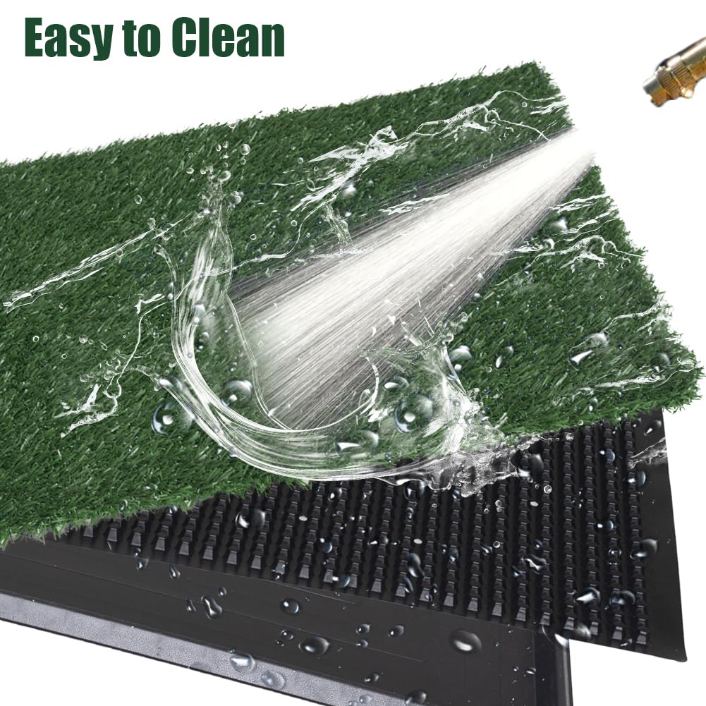 Dog Grass Pad with Tray 20x30 Inch K32330