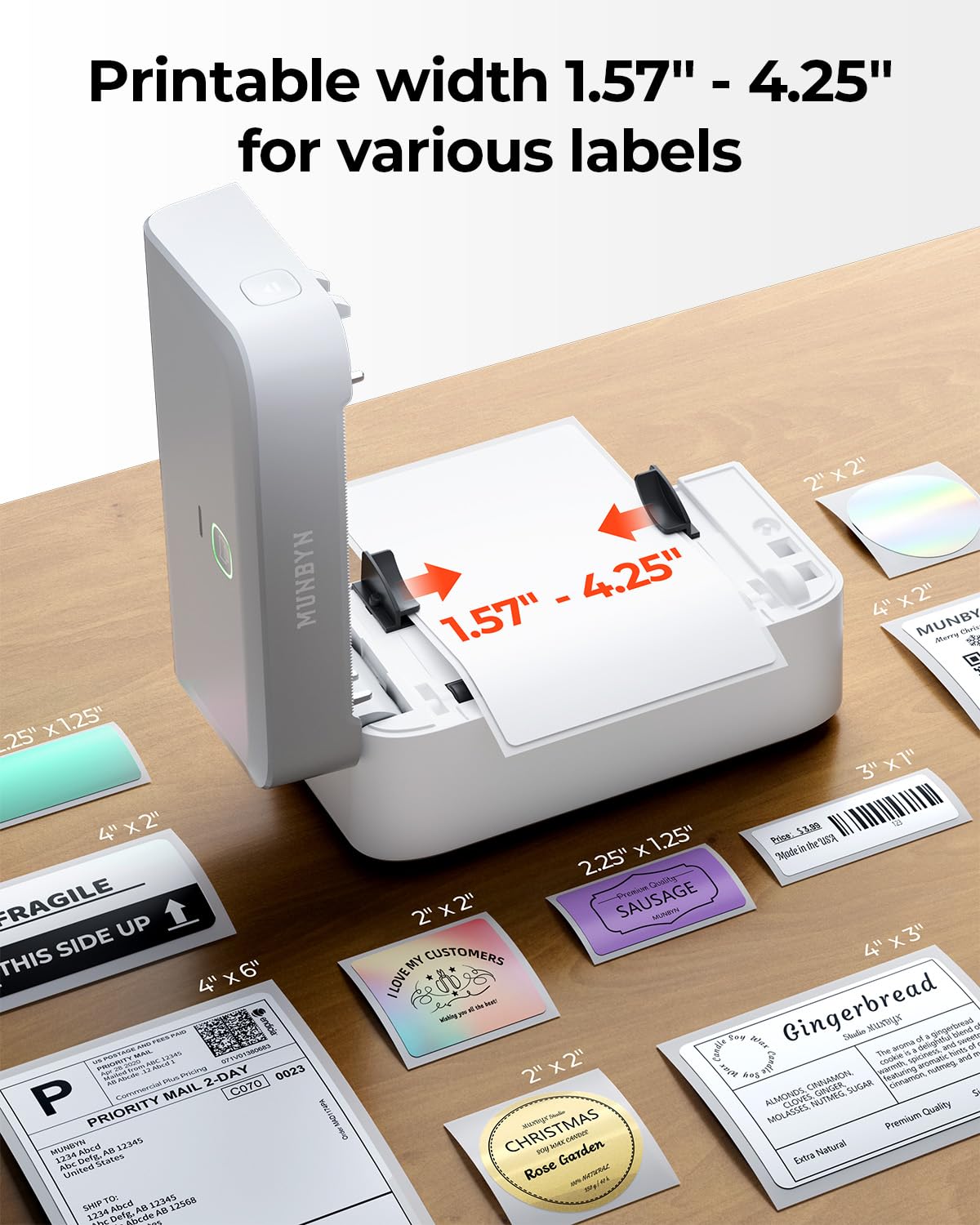 Bluetooth Thermal Label Printer K8936