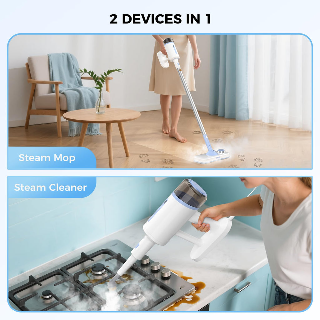 10 in 1 Detachable Handheld Steam Mop W209