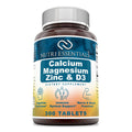 Calcium Magnesium Zinc + Vitamin D3 Tablets 300 Count G728