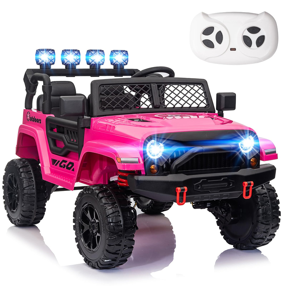 24V 2 Seater 4WD Ride On Truck N9311