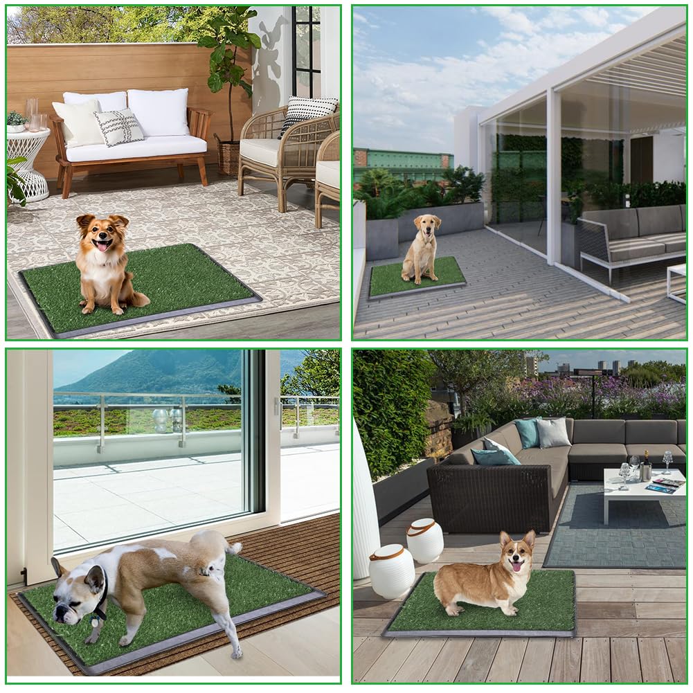 Dog Grass Pad with Tray 20x30 Inch K32330