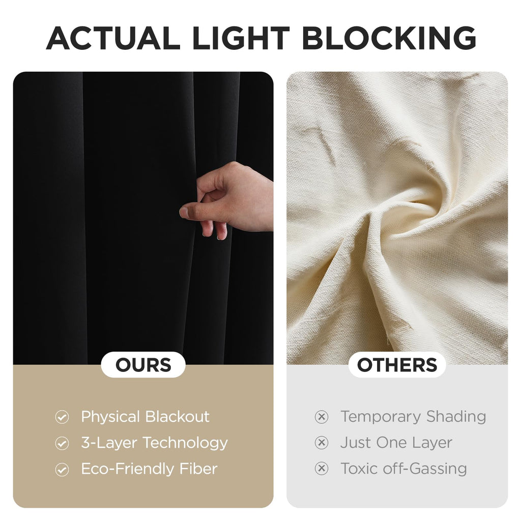 Blackout Patio Sliding Door Curtains N596968