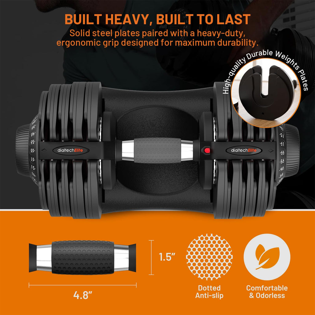 Adjustable Dumbbells Set 5–88LB R6540