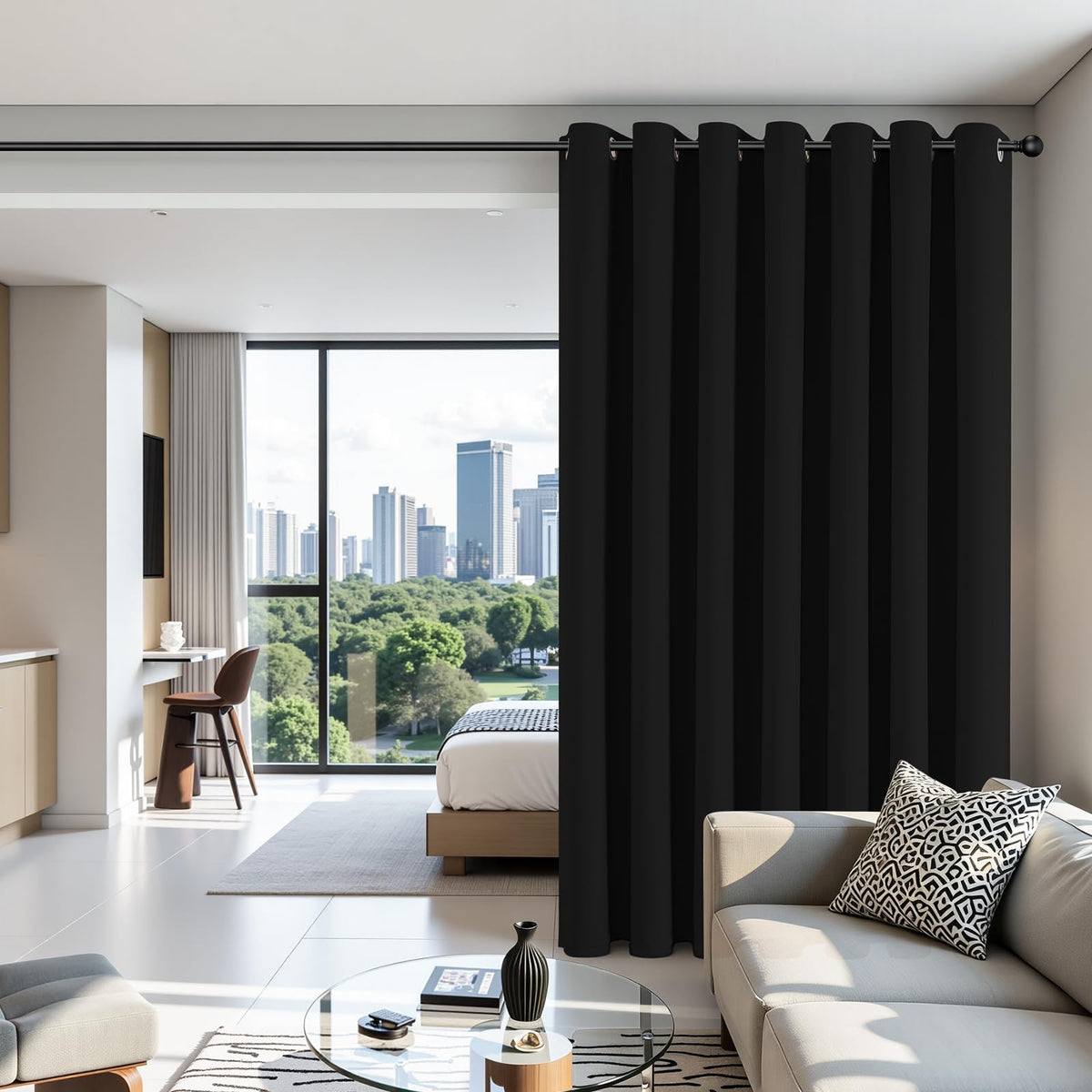 Blackout Patio Sliding Door Curtains N596968