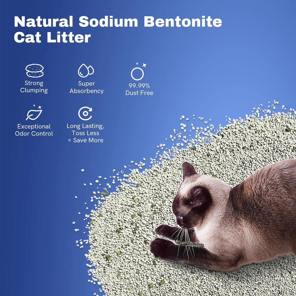 Clumping Bentonite Cat Litter 15 lb E208436