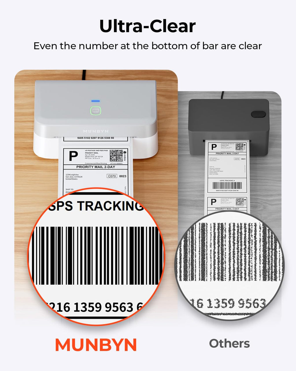Bluetooth Thermal Label Printer K8936