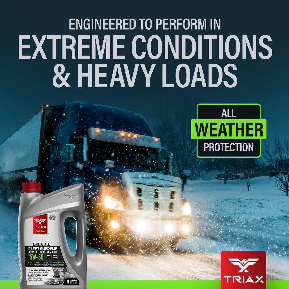 5W-30 Full Synthetic Diesel Engine Oil 5 Gallon F673779