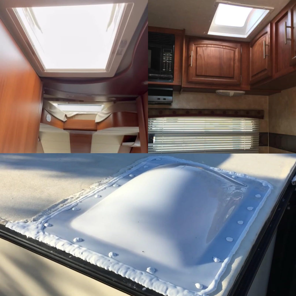 18" x 26" White RV Skylight Replacement R3106