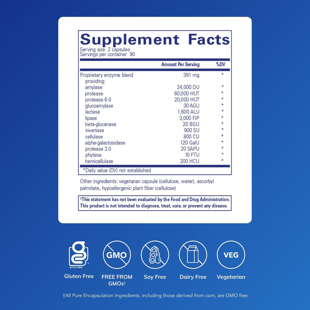 Digestive Enzymes Ultra 180 Counts M44858