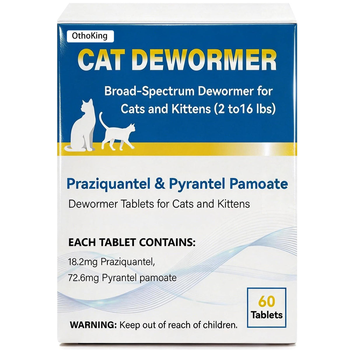 Cat Dewormer Tablet for Cats and Kittens K261