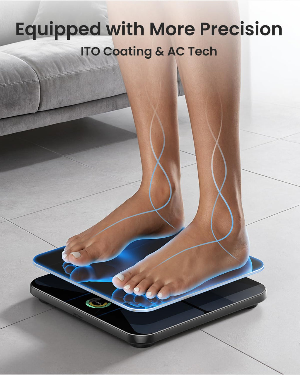 Smart Tape with Large Display, Scale with BMI V2791