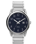 Men's 40mm Watch Blue Dial Silver-Tone W4197