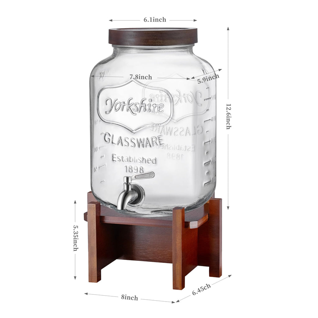 2 Gallon Drink Dispenser with Stand and Lid N52927