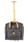Lightweight 15 Inch Underseat Luggage with Spinner Wheels H71520