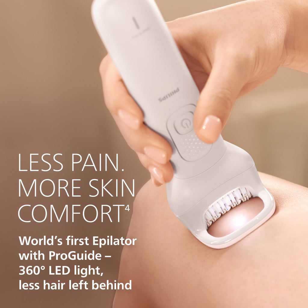 Cordless Wet and Dry Epilator with 7 Accessories W252671