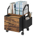 Small Rolling File Cabinet E611