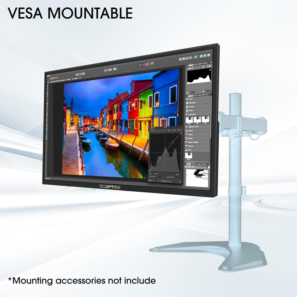 22 inch 1080p LED Monitor with Speakers D830360