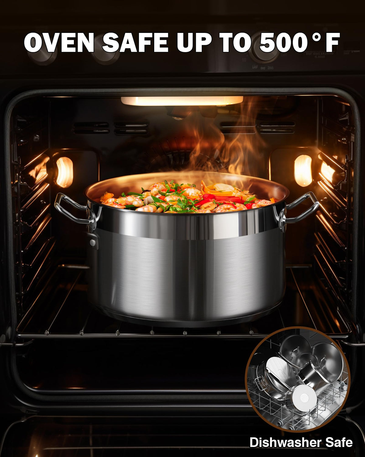 9 Quart Stainless Steel Stock Pot C309