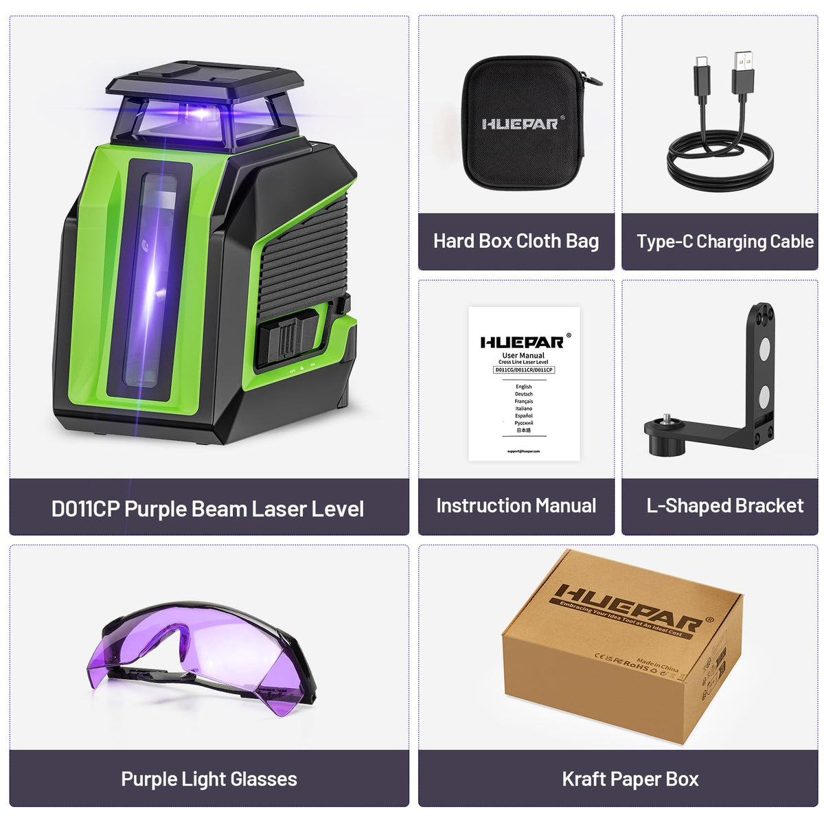 360° Self Leveling Laser Level with Pulse Mode W446