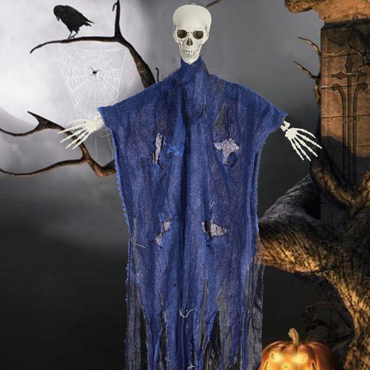 Halloween Skeleton Poseable Prop A999