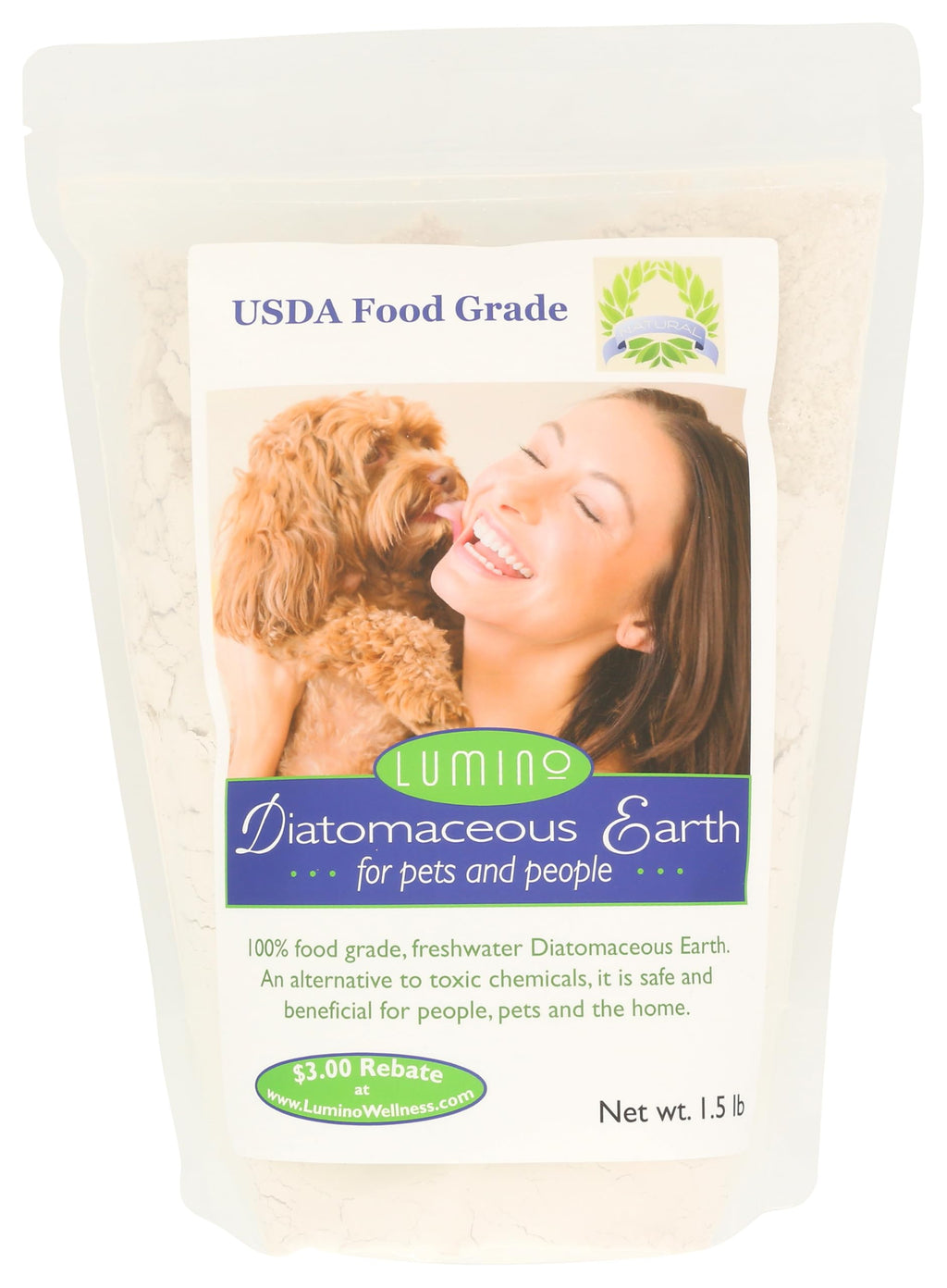 Food Grade Diatomaceous Earth 1.5lb E619