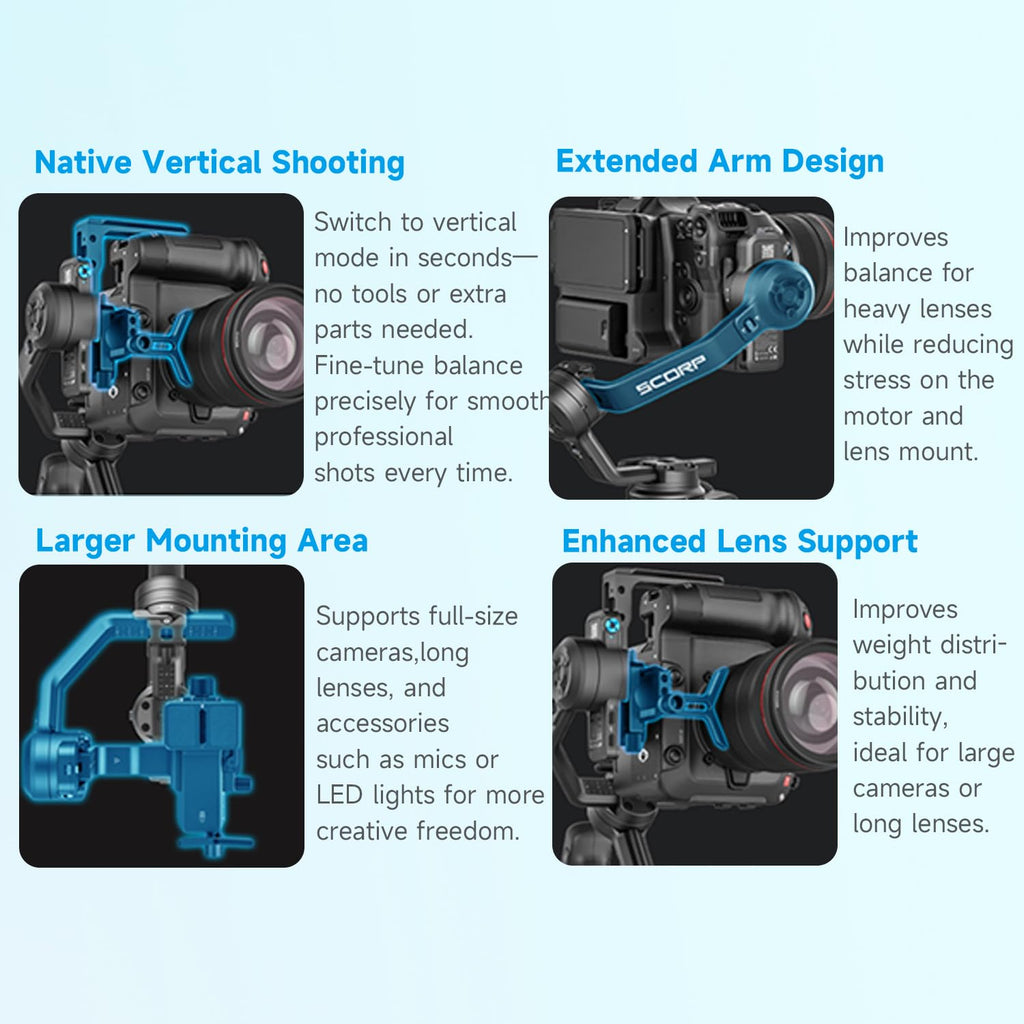 Camera Gimbal Stabilizer for Mirrorless Cameras Z509387