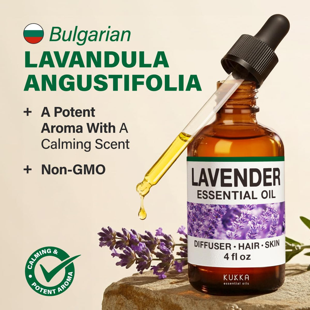 Lavender & Peppermint Essential Oil Set 2x4 fl oz H608
