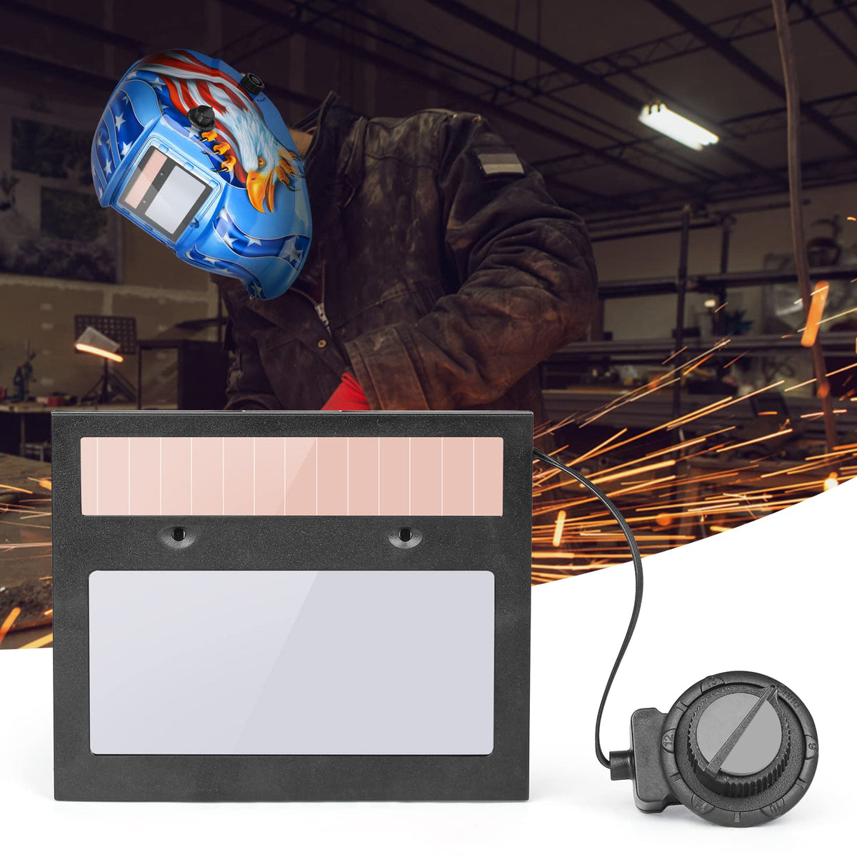 Auto Darkening Welding Lens B136