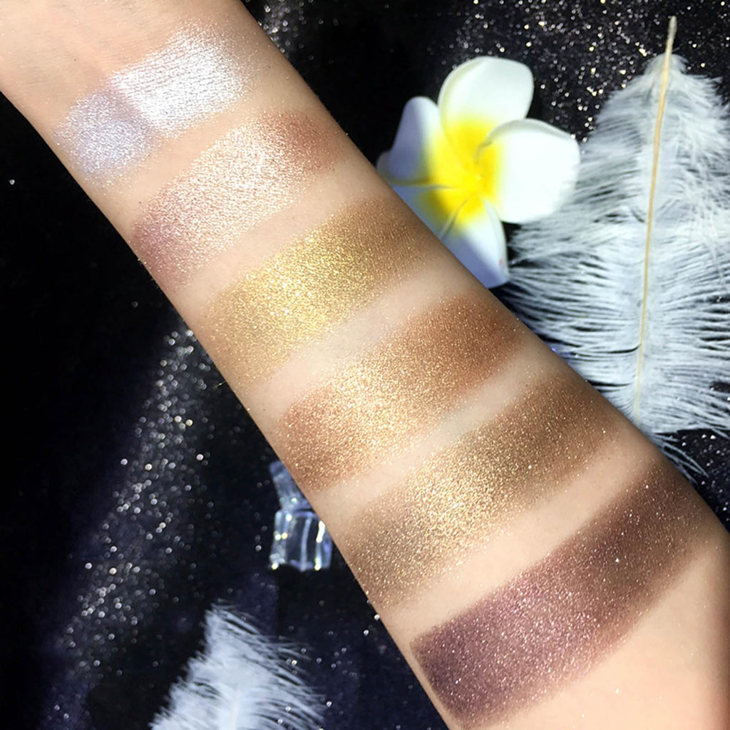 10 Colors Shimmer & Matte Glitter Eyeshadow Palette Z2363