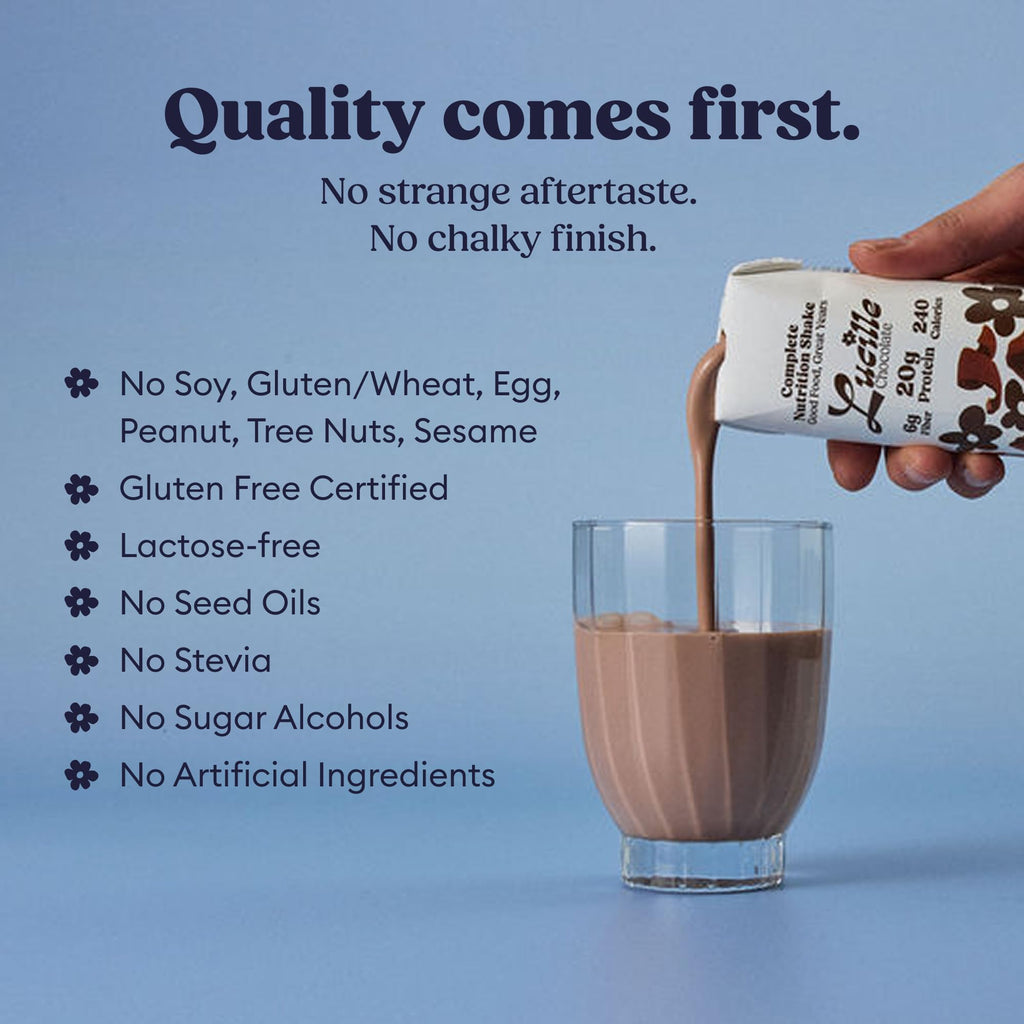 Chocolate Meal Replacement Shake 8 oz 12 Pk X649