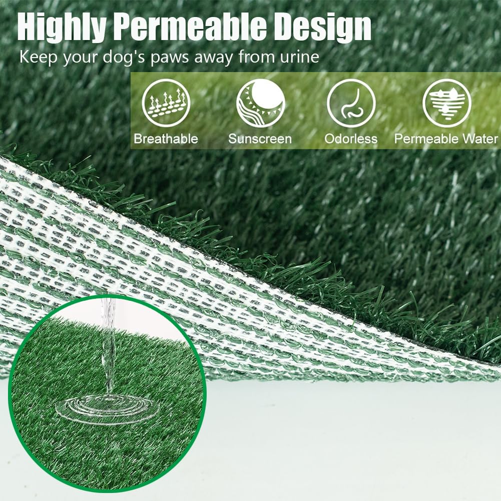 Dog Grass Pad with Tray 20x30 Inch K32330