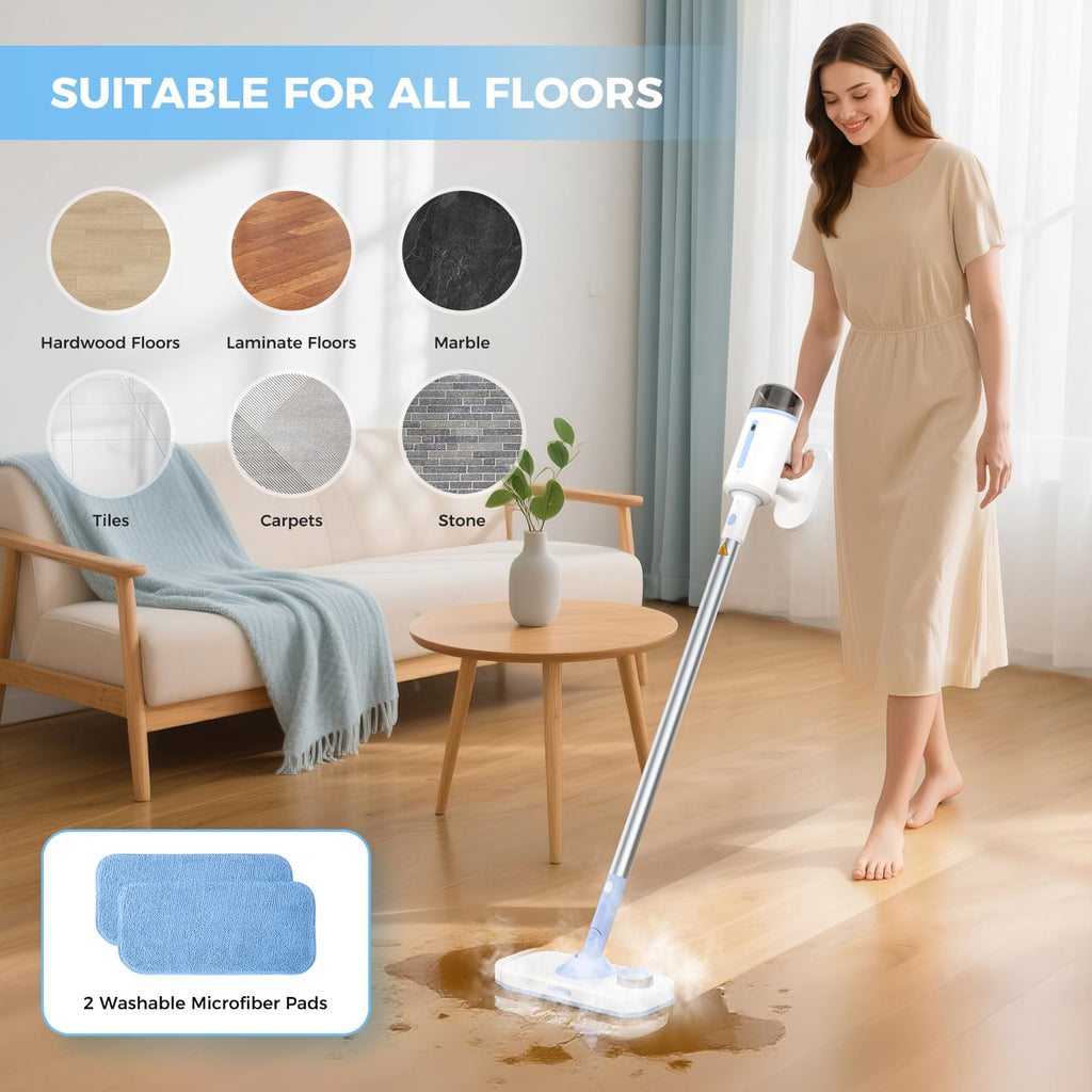 10 in 1 Detachable Handheld Steam Mop W209
