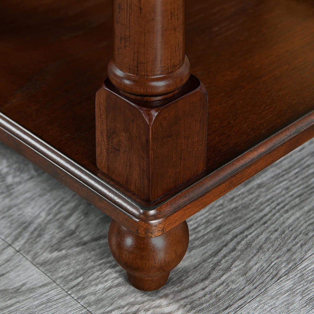 Narrow Wood End Table with Drawer R78930
