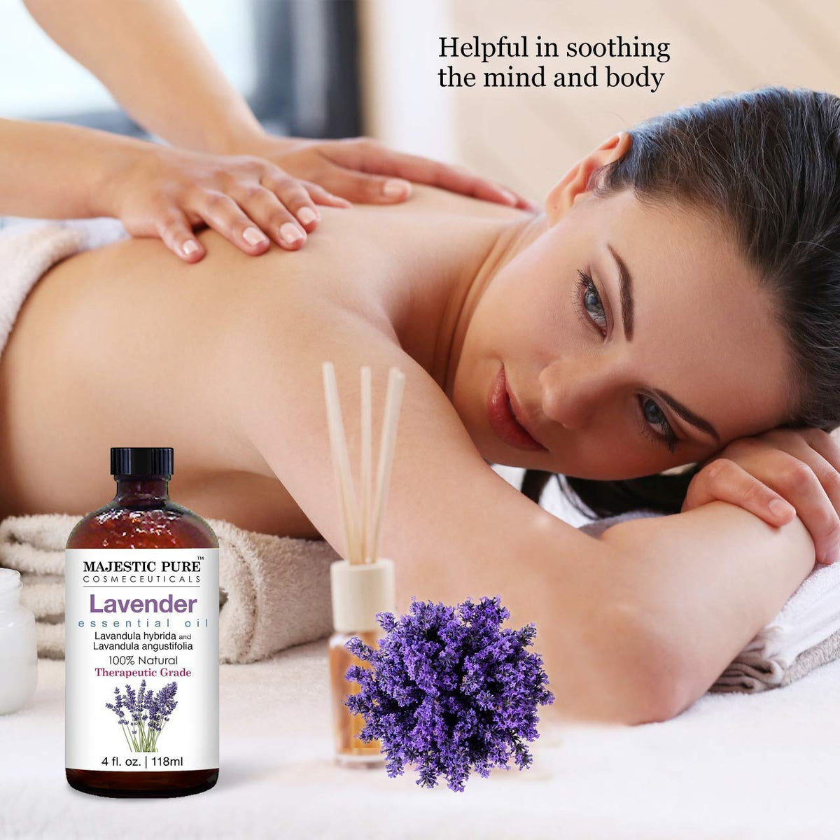 Lavender and Eucalyptus Essential Oil 3 Bottle Bundle 4 fl oz Each X350