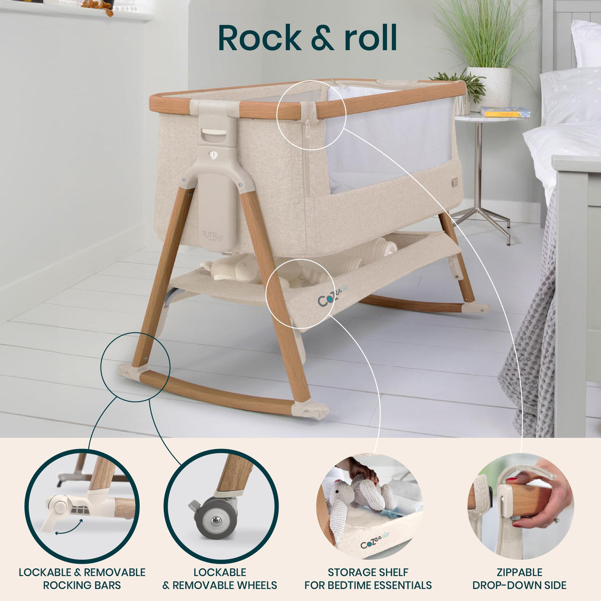 Baby Bassinet & Bedside Sleeper G94412