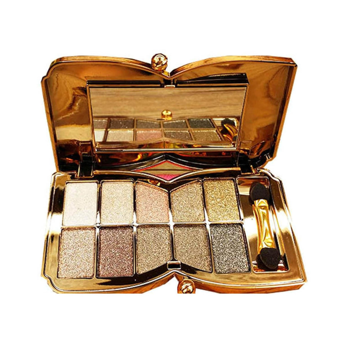 10 Colors Shimmer & Matte Glitter Eyeshadow Palette Z2363