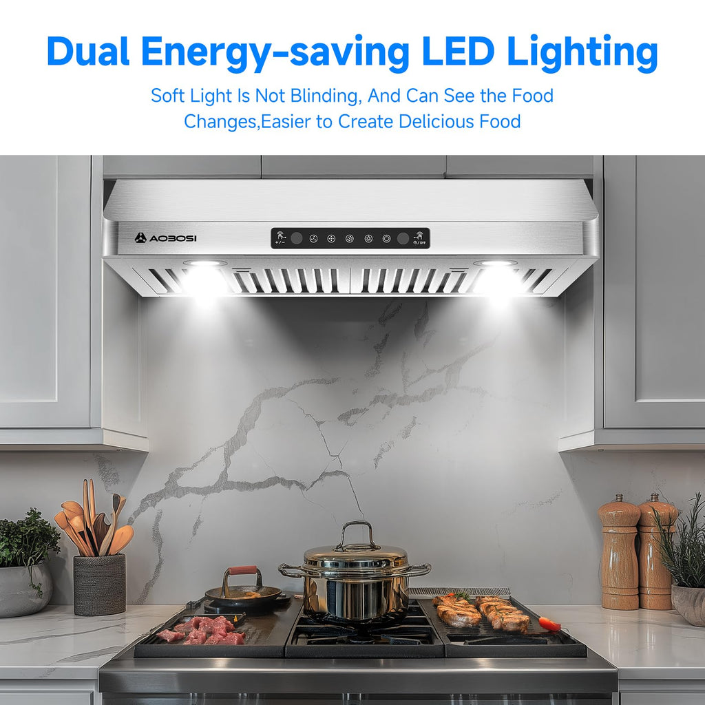 30 Inch Stainless Steel Under Cabinet Range Hood Y668699