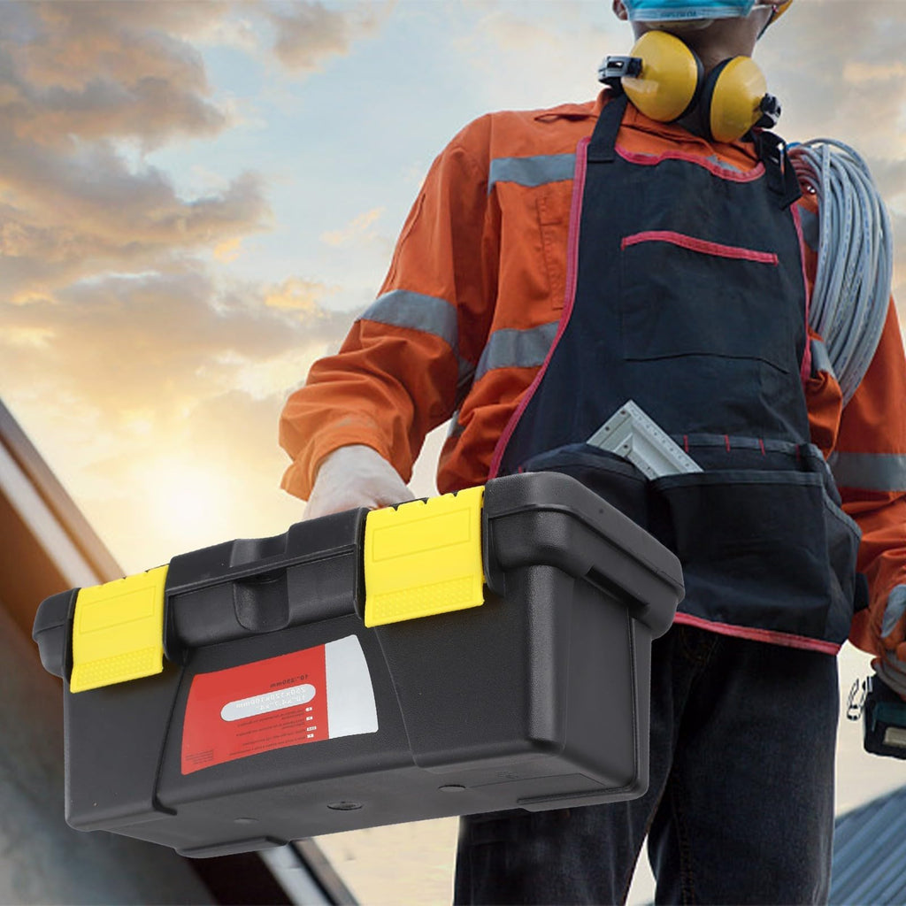 10 Inch Plastic Toolbox with 2-Layer Organization G34793