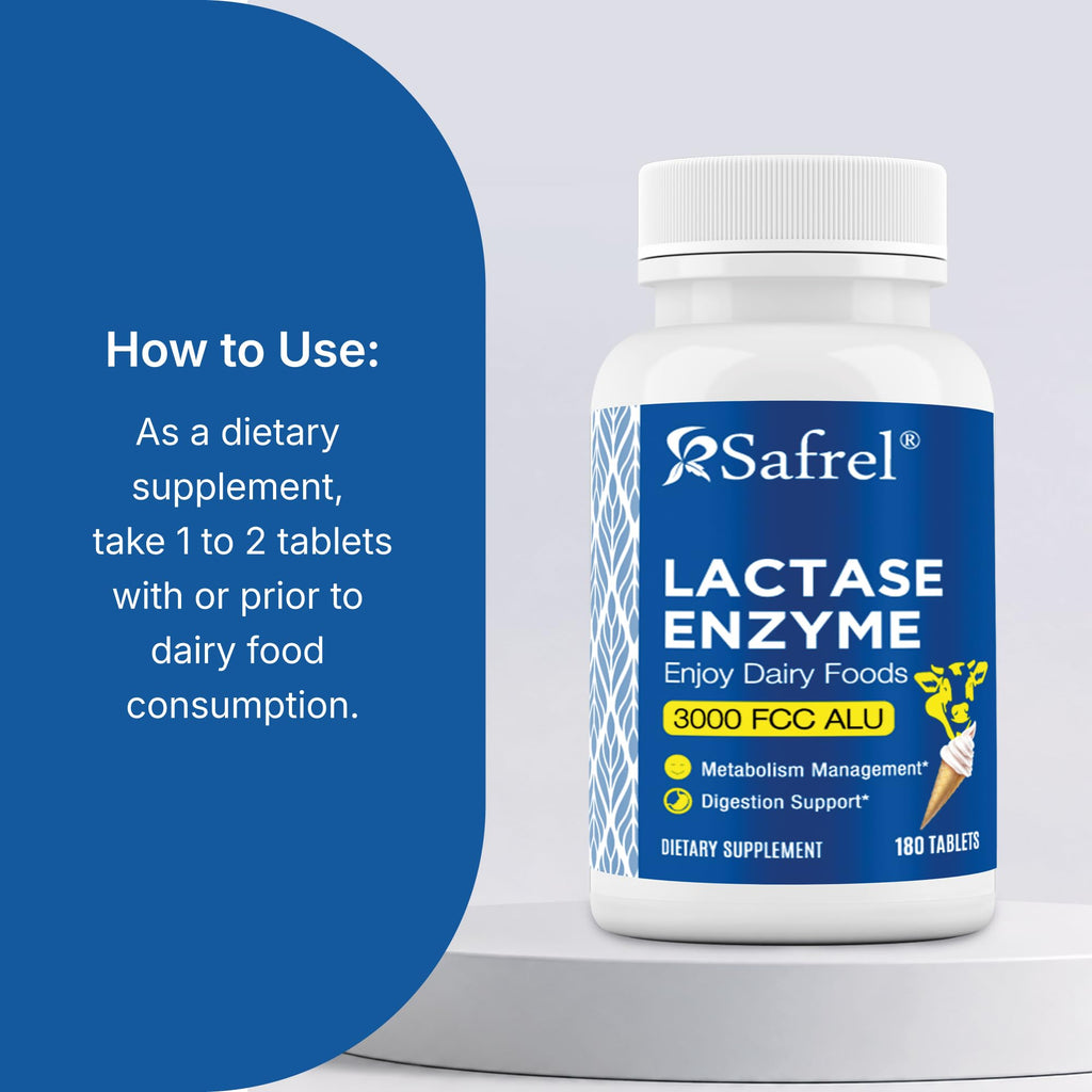 Unflavored Lactase Enzyme Tablets 180 Ct J815761