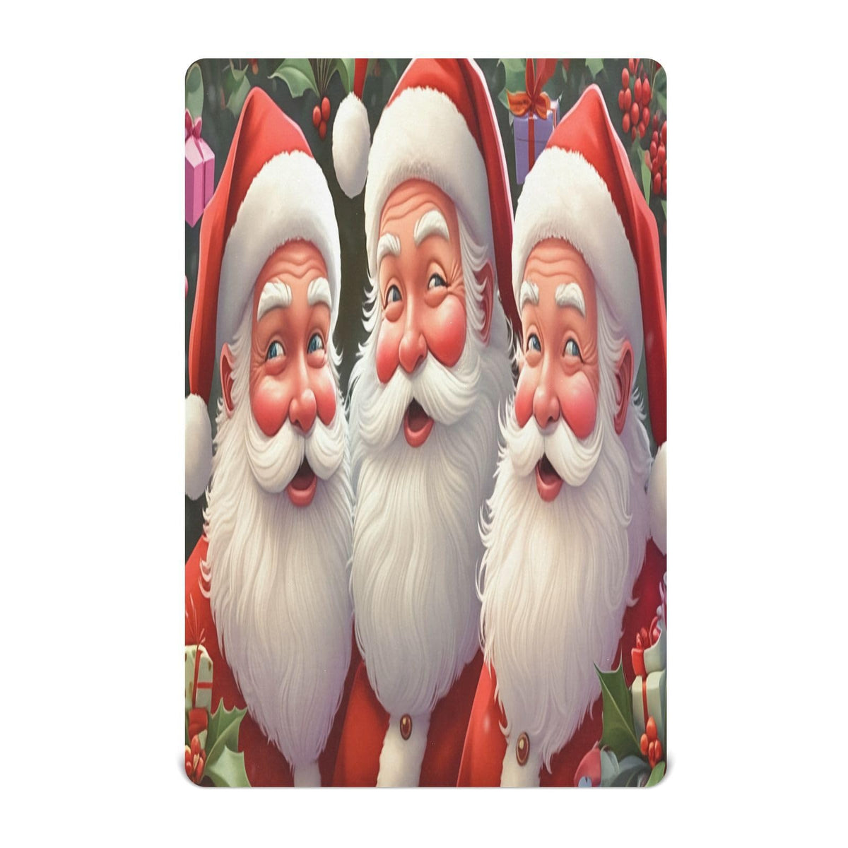 Santa Crib Sheet 52" x 28" B5788