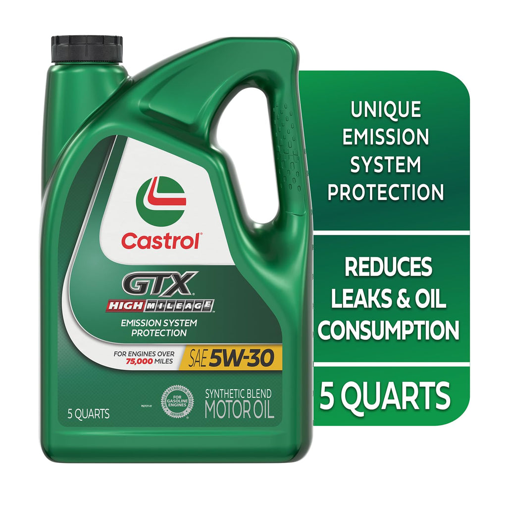 5W-30 Synthetic Blend Motor Oil, 5 Quarts Z882193