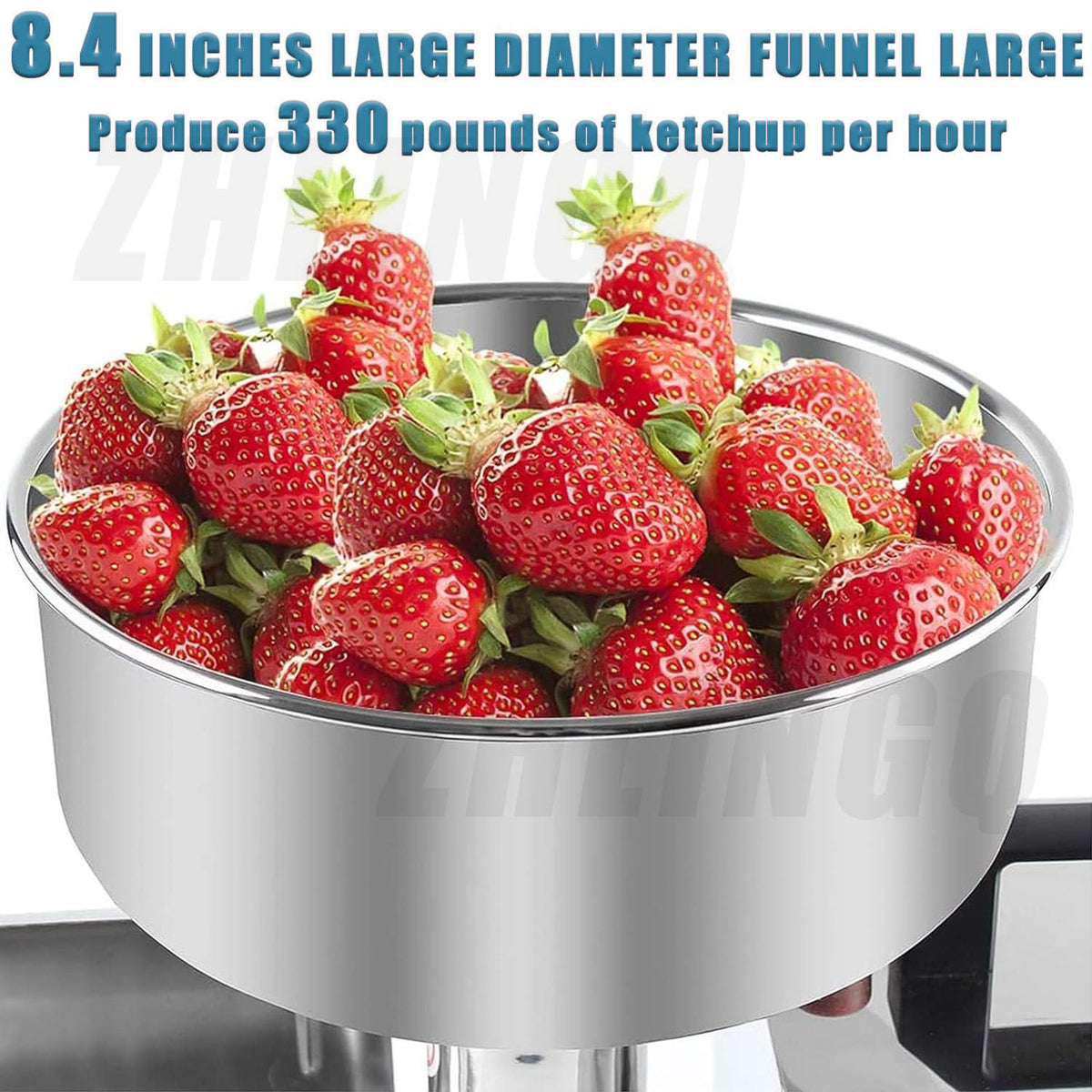 450W Stainless Steel Tomato Strainer Machine U45325