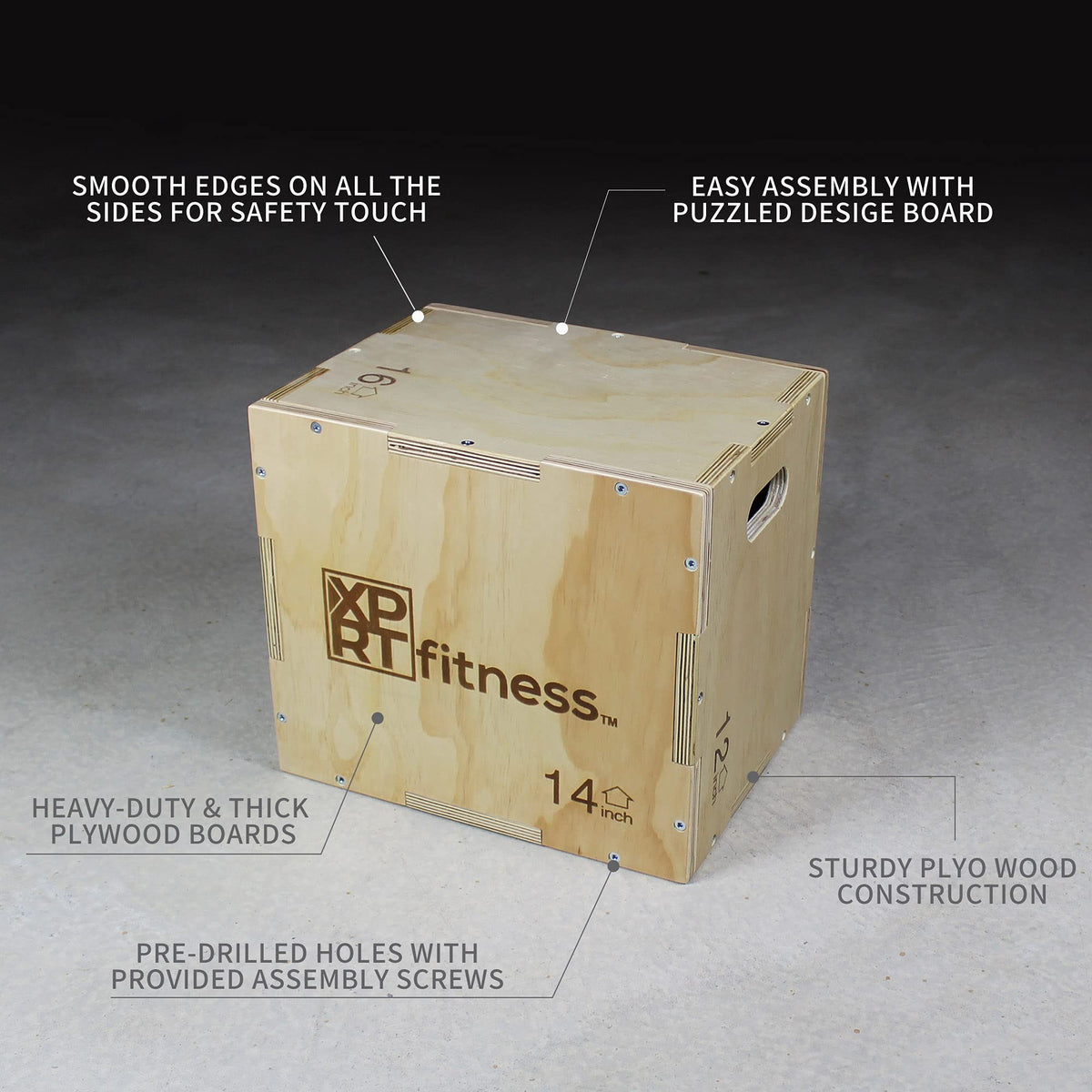 Wooden Plyo Box Y502510