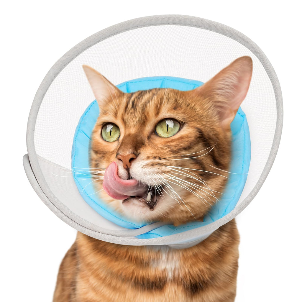Soft Waterproof Mesh Cat Recovery Cone Collar P28538