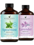 Lavender and Spearmint Essential Oils 2 x 4 Fl Oz C1983